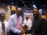 Maurice Skillern and Senior Pastor Kirbyjon Caldwell of Windsor Villiage United Methodist Church; Houston, Tx- 2008